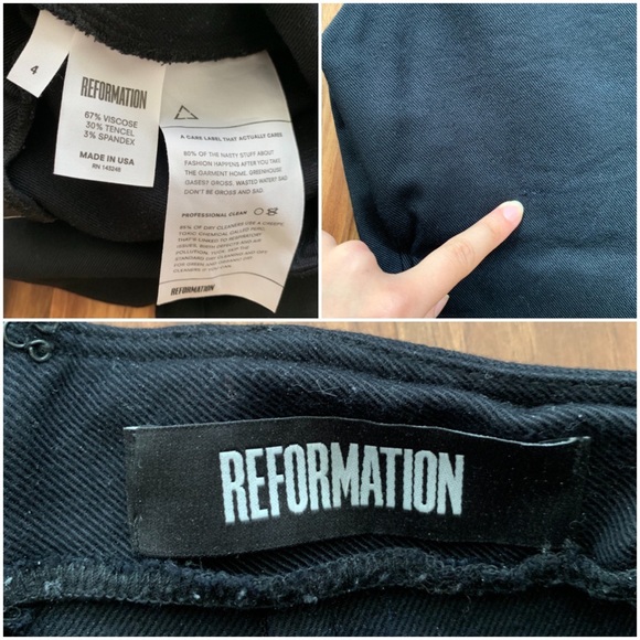 🌷sold🌷Reformation • Petite Marlon Pant - Picture 5 of 6